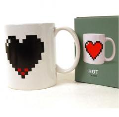 Cana termosensibila - Inima Pixelata