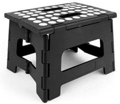 Kikkerland Rhino II Step Stool + Black