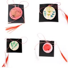 Martisor - Modele florale (diverse modele)