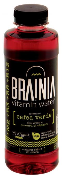 Apa cu vitamine Brainia - Extract Cafea verde - 500 ml