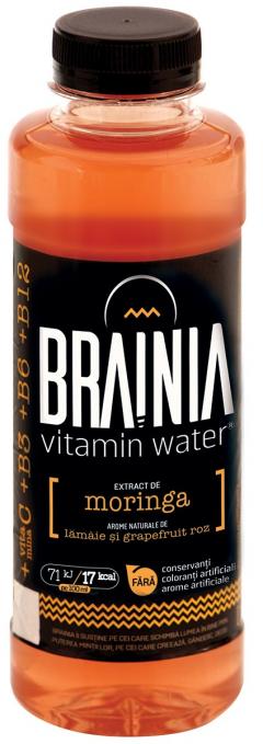 Apa cu vitamine Brainia - Extract Moringa - 500 ml
