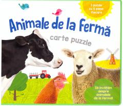 Animale de la Ferma - Puzzle buretat