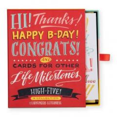 Felicitari - Ladyfingers Letterpress High Five Greeting Card - Mai multe modele