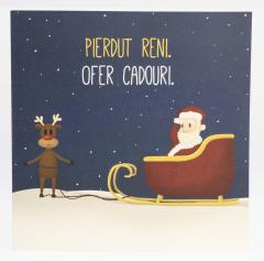 Felicitare - Pierdut reni