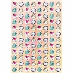 Prosop de bucatarie - Teacups