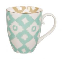 Cana -  Kasuri Green/Brown Rim