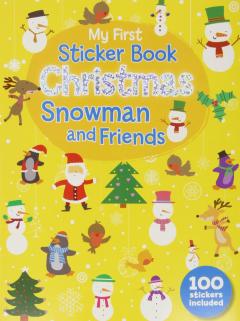 Sticker Book - Snowman and Friends