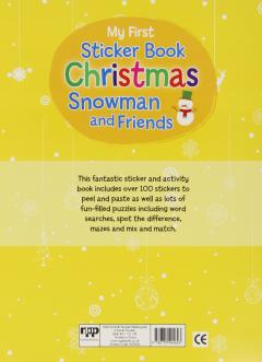 Sticker Book - Snowman and Friends