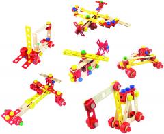 Set de constructie- 100 de piese