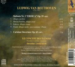 Beethoven: Symphony No. 3 Eroica Op. 55, Coriolan Overture Op. 62