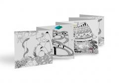 Set Carti postale - Coloriage Merveilleux