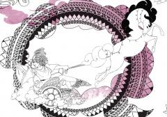 Set Carti postale - Coloriage Merveilleux