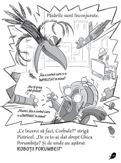 Adevaratii porumbei lupta in ring