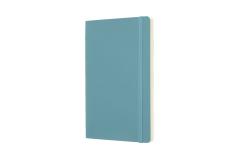 Carnet - Moleskine Classic - Large, Soft Cover, Plain - Blue Reef