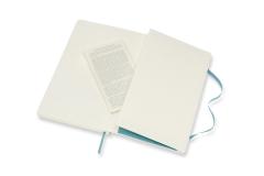 Carnet - Moleskine Classic - Large, Soft Cover, Plain - Blue Reef