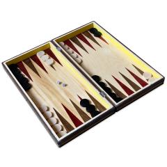 Sah si table - Alb-Rosu, 33x33 cm