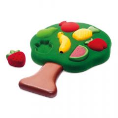 Jucarie din cauciuc - 3D Shape Sorter - Fruits
