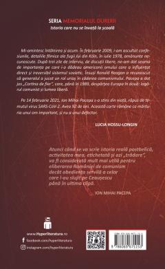 Fata in fata cu generalul Ion Mihai Pacepa