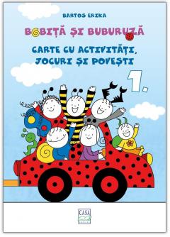 Bobita si Buburuza - Carte cu activitati, jocuri si povesti nr. 1