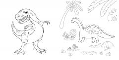 Colorez Dinozauri