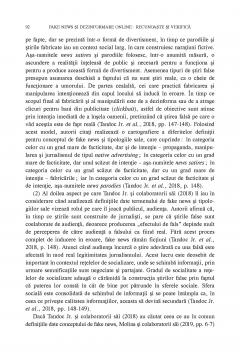 Fake news si dezinformare online