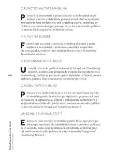 Stretching pentru orice varsta