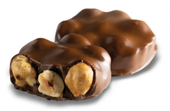 Baton cu alune de padure invelite in ciocolata bio - Supernature 34 g