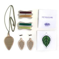 Set creativ - Foaie verde