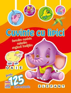 Cuvinte cu lipici - Elefant