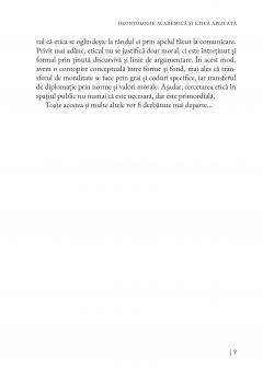 Deontologie academica si etica aplicata