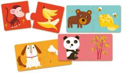 Puzzle educativ - Puzzle duo: Dinner's ready!