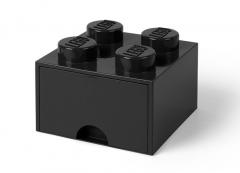 Cutie depozitare - LEGO Brick Drawer 2x2, Black