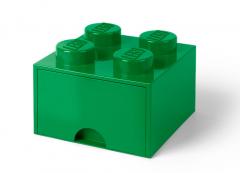 Cutie depozitare - LEGO Brick Drawer 2x2, Green