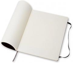 Carnet - Moleskine - X-Large, Soft Cover, Ruled - Black
