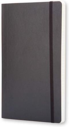 Carnet - Moleskine Classic - Large, Soft Cover, Squared - Black