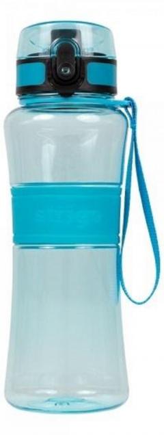 Sticla cu manson silicon - Albastru