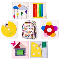 Rucsac senzorial Animale si natura Bebe