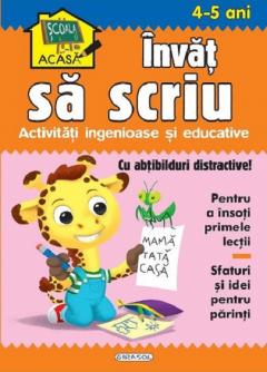 Invat sa scriu 4-5 ani