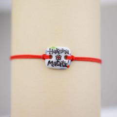 Bratara din portelan - Hakuna Matata (BRA-1016)