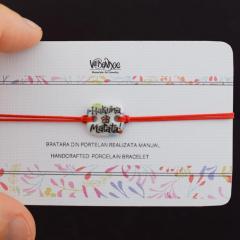 Bratara din portelan - Hakuna Matata (BRA-1016)
