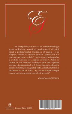 Fragmente critice, volumul VII: Scriitura aventurii. Aventura scriiturii