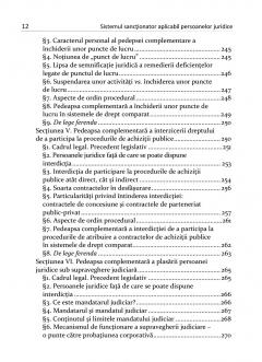 Sistemul sanctionator aplicabil persoanelor juridice