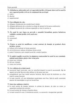 Teste-grila pentru admiterea la INM, avocatura si notariat 2021