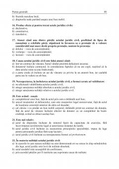 Teste-grila pentru admiterea la INM, avocatura si notariat 2021