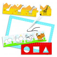 Puzzle - Scoala de desen pas cu pas