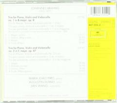 Brahms: Piano Trio Nos.1 Op.8 & 2 Op.87