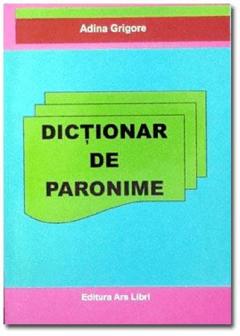 Dictionar de paronime