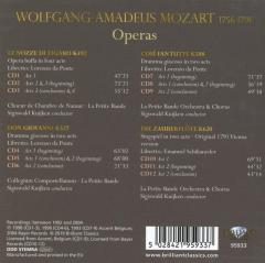 Mozart Operas: Le Nozze Di Figaro, Don Giovanni, Cosi Fan Tutte, Die Zauberflote (Box Set)