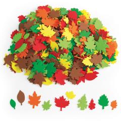 Accesorii craft - Foam Leaf Shapes, 500 bucati