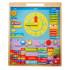 Joc educativ - Calendar Magnetic - Vreme